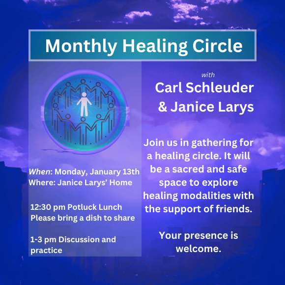 january monthly healing circle january monthly healing circle