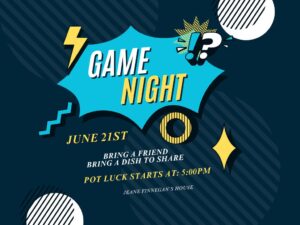 navy and white illustration trivia night flyer (1)