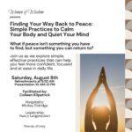 wow august 2026 finding your way back to peace (500 x 500 px)